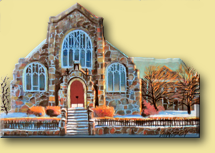 Painting of Christ Church building